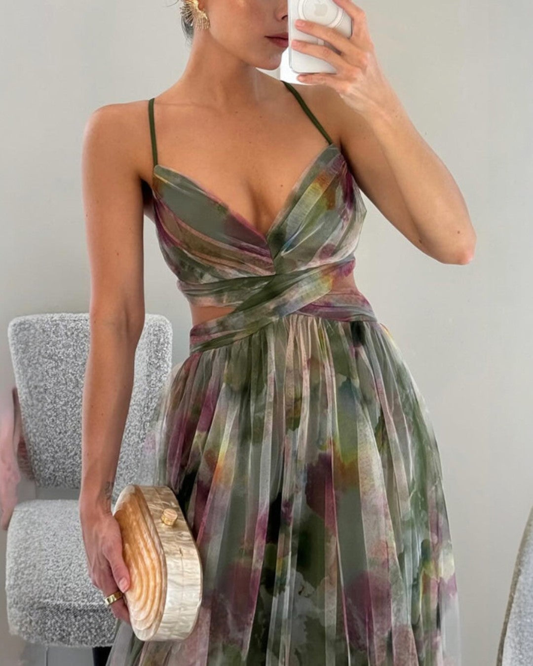Marbella | Abito Maxi Spalline