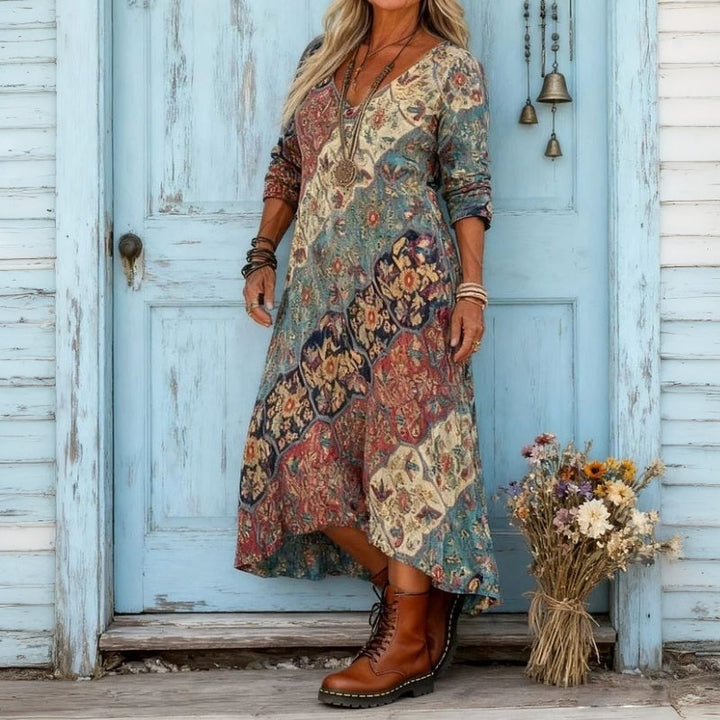 Lydia | Feminine Flowy Relaxed Fit Dress