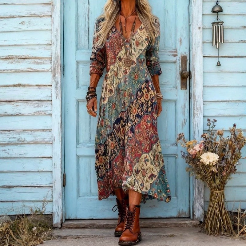 Lydia | Feminine Flowy Relaxed Fit Dress