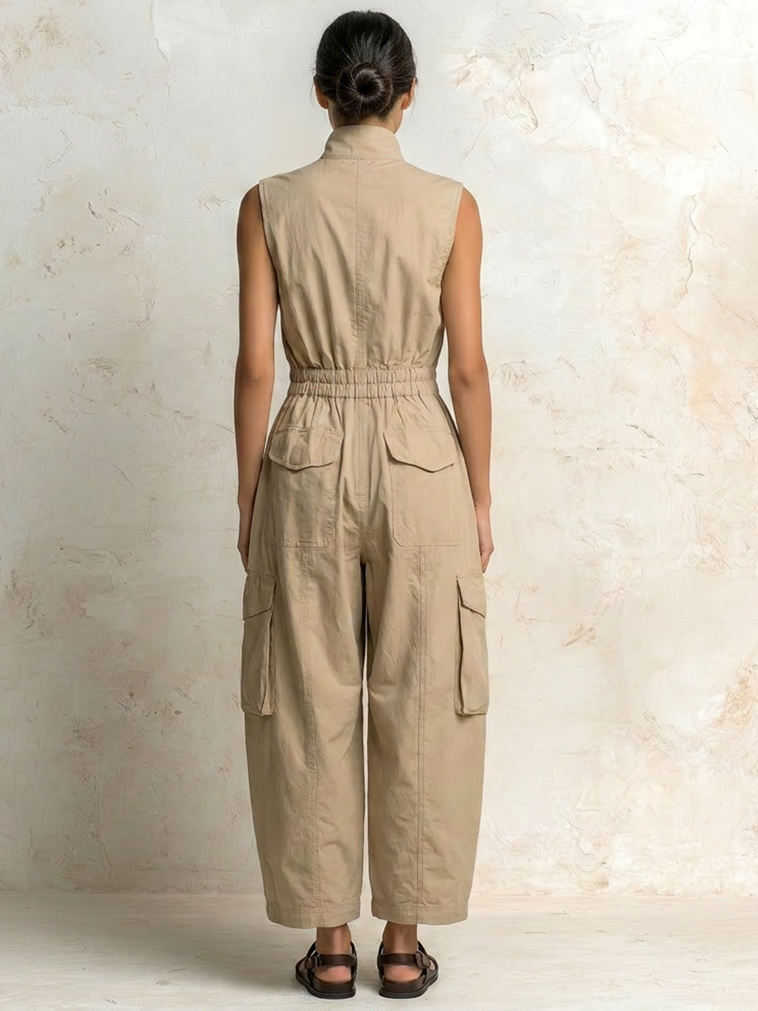 Ursula | Utility Cargo Jumpsuit