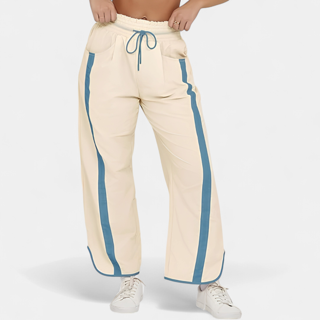 Alexis | Y2K Color-Block Pants