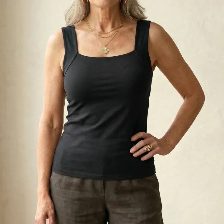 Roxanne | Built-In Bra Tank Top