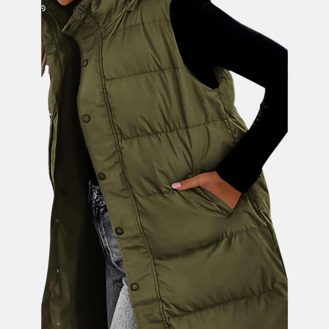 Peyton | Women's Hooded Puffer Vest