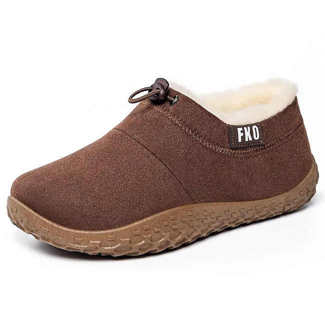 Kamira | Faux Fur Lined Slip-On Booties for Women