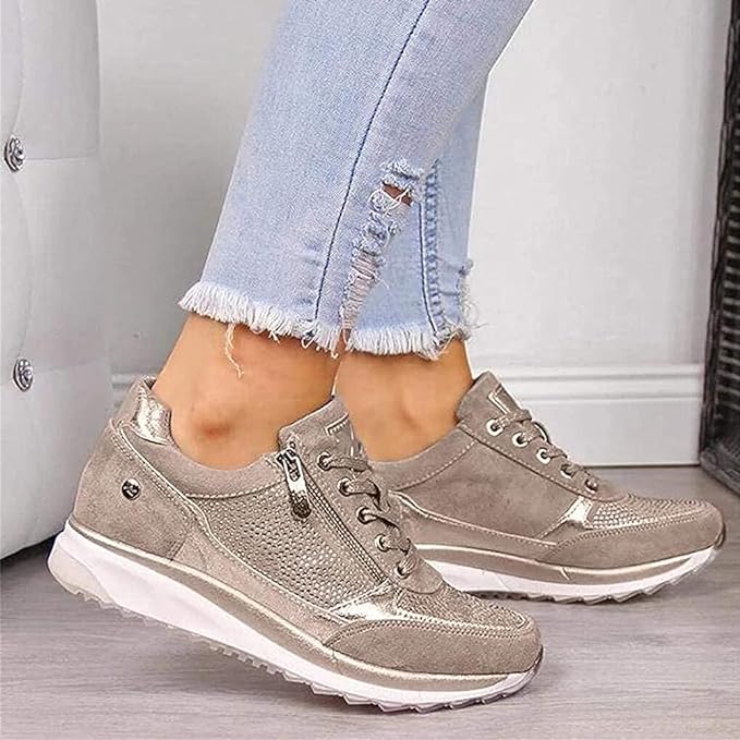 Gabri | Zip-Up Orthopedic Sneakers