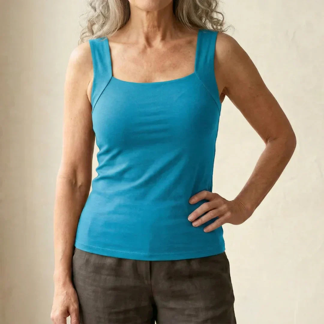 Roxanne | Built-In Bra Tank Top