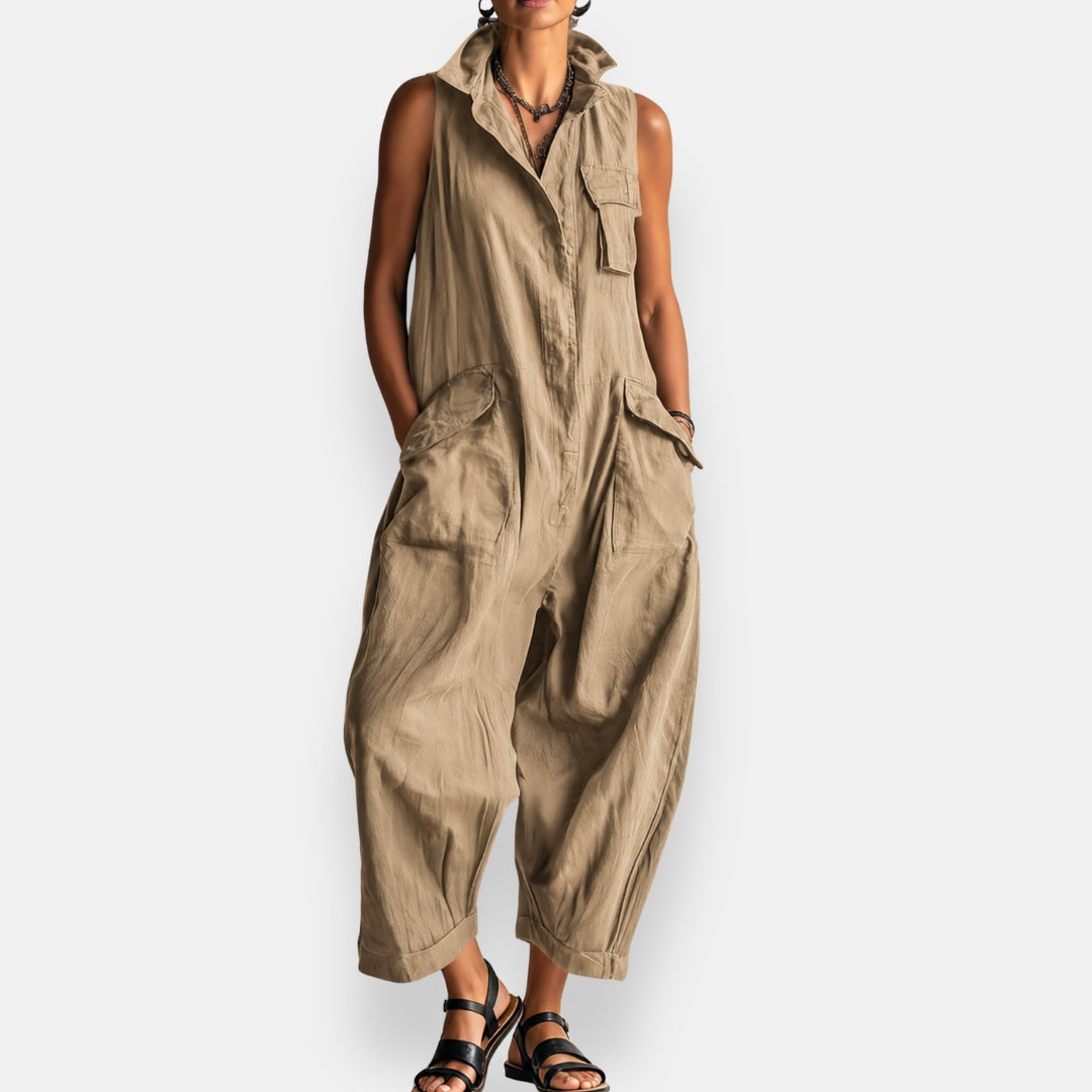 Gabriela | Sleeveless Jumpsuit