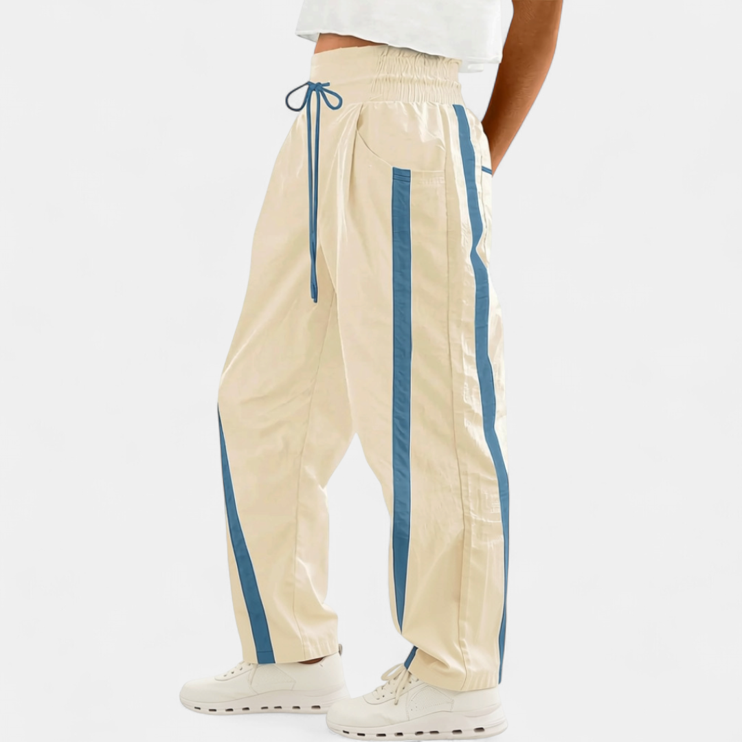 Alexis | Y2K Color-Block Pants