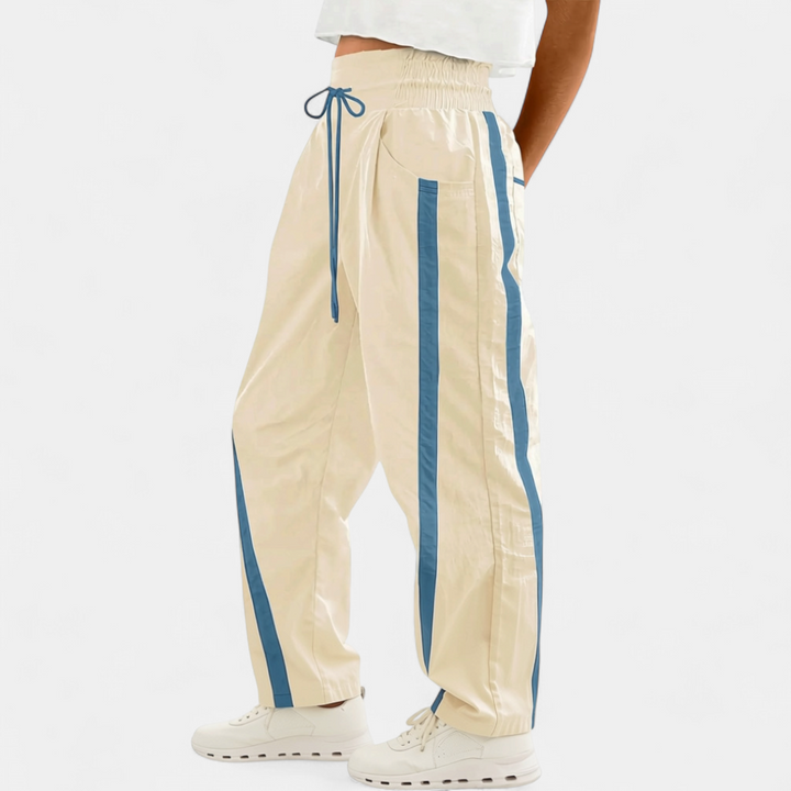 Alexis | Y2K Color-Block Pants