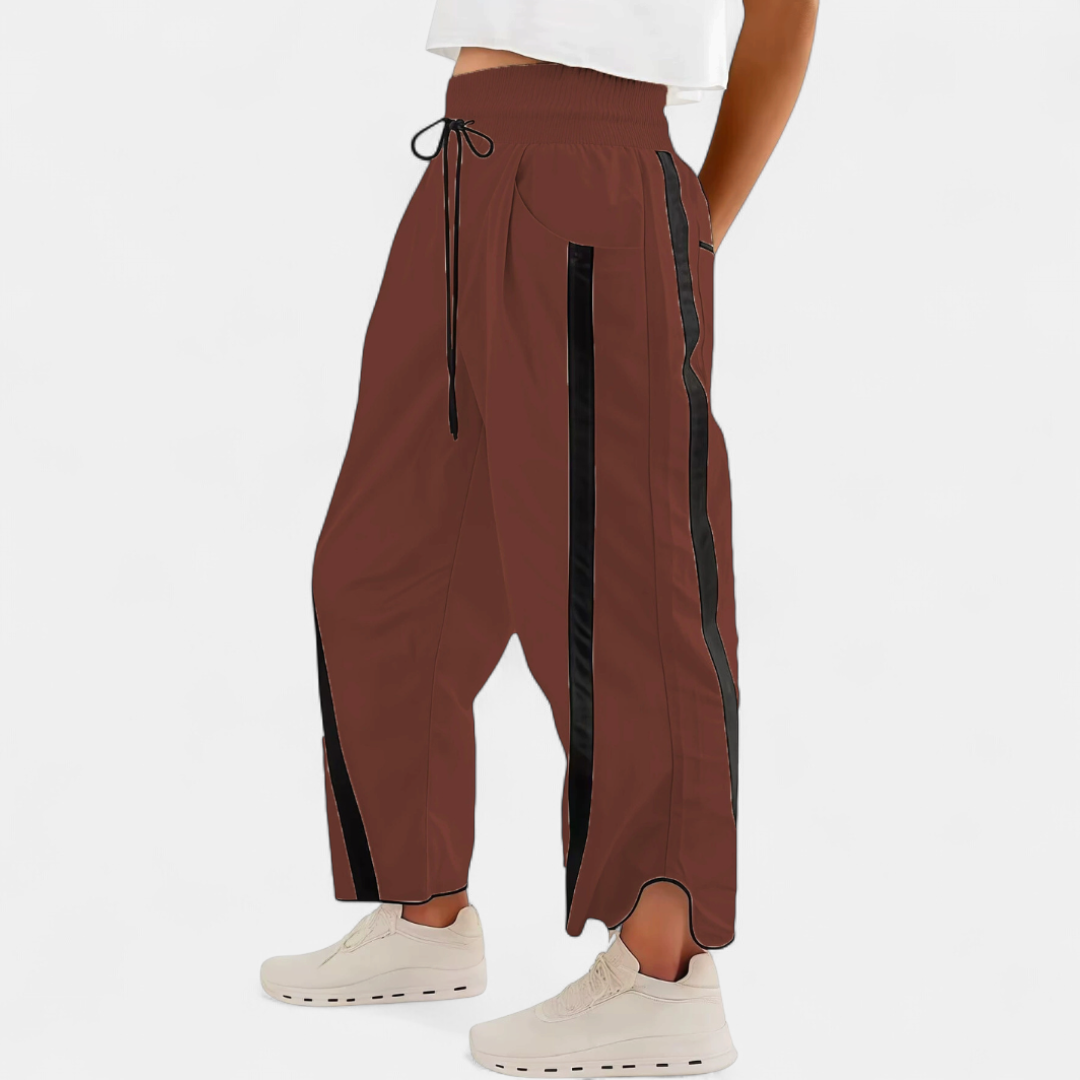 Alexis | Y2K Color-Block Pants