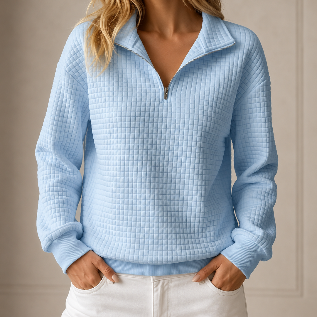 Waverly™ | Quilted Half-Zip Top