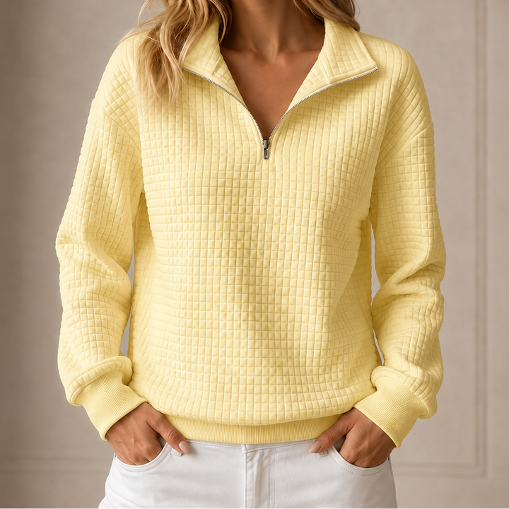 Waverly™ | Quilted Half-Zip Top
