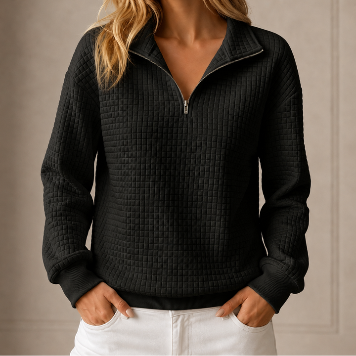 Waverly™ | Quilted Half-Zip Top