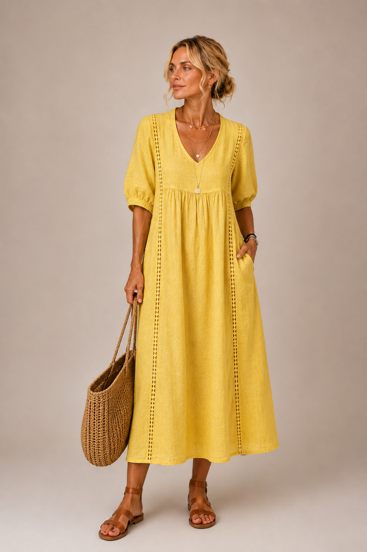 Soline | Midi Summer Dress