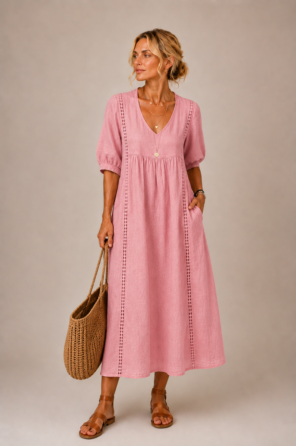 Soline | Midi Summer Dress