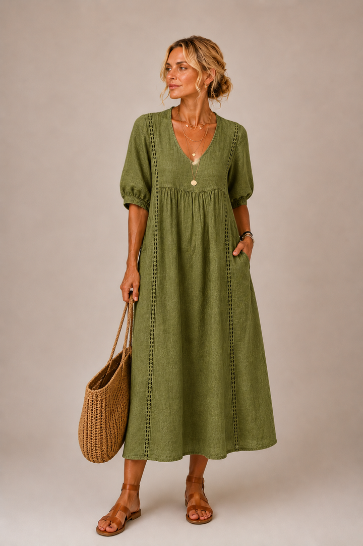 Soline | Midi Summer Dress