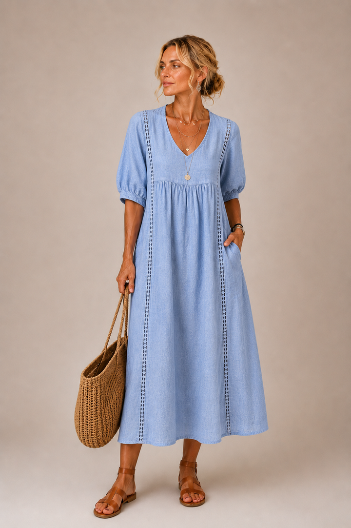 Soline | Midi Summer Dress