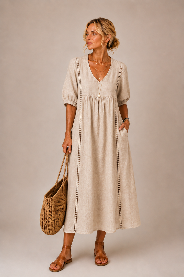 Soline | Midi Summer Dress