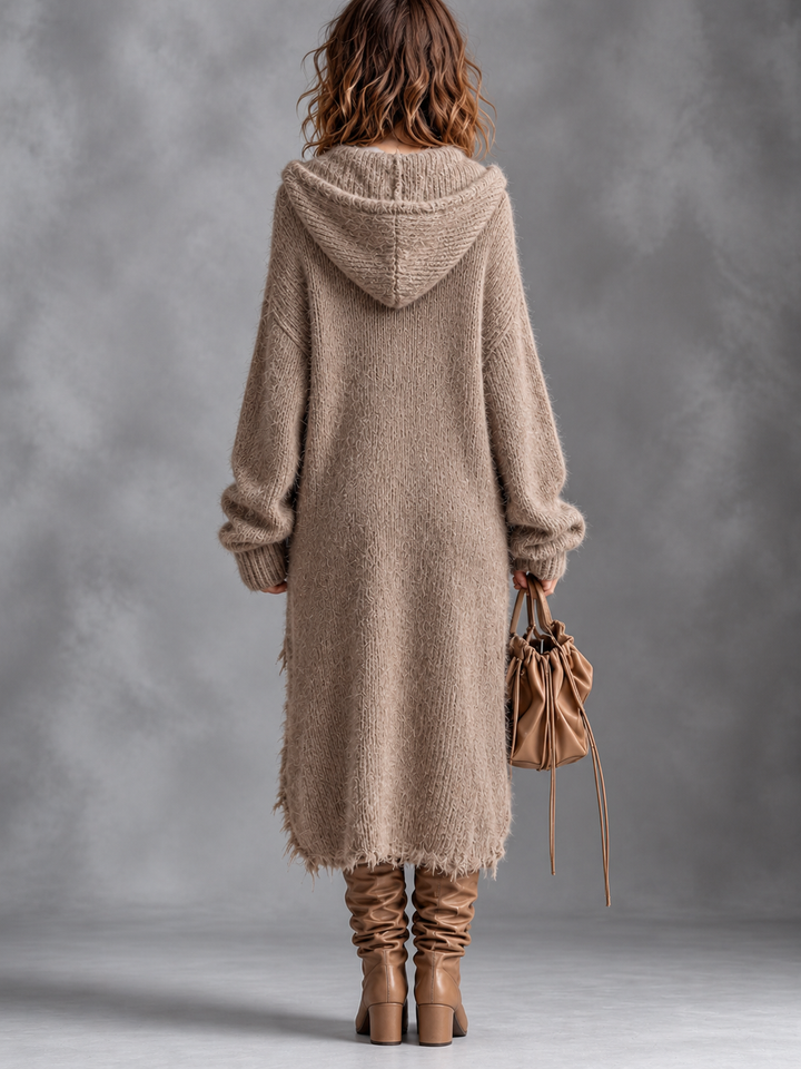Heather | Hooded Midi Dress