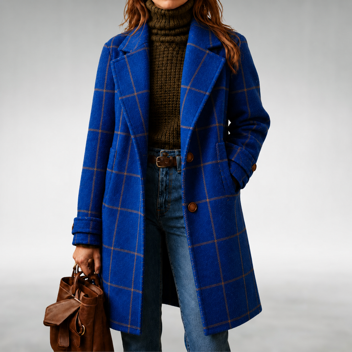Lauren | Classic Checkered Coat