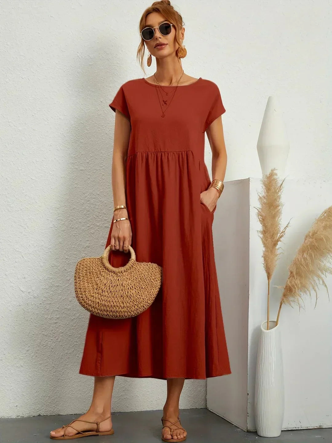 Gabriella | Abito Midi Elegante