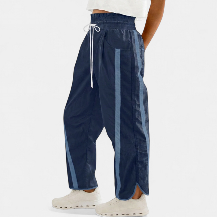 Alexis | Y2K Color-Block Pants