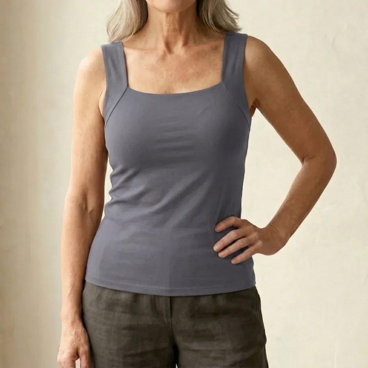 Roxanne | Built-In Bra Tank Top