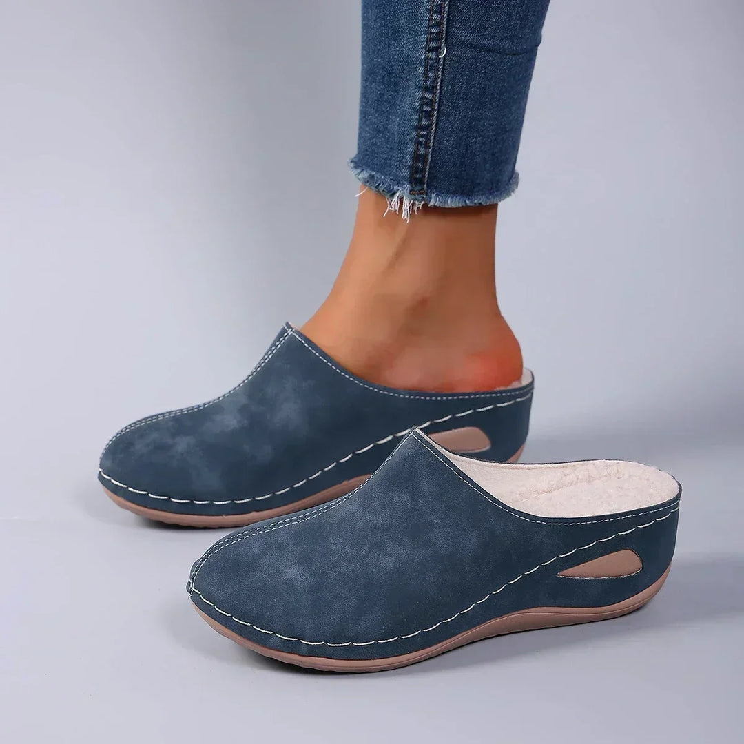Colleen | Warm Lined Orthopedic Slippers