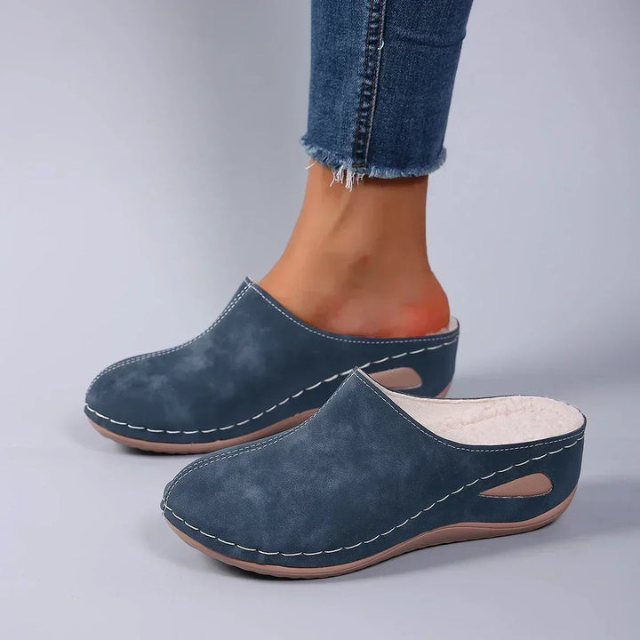Colleen | Warm Lined Orthopedic Slippers