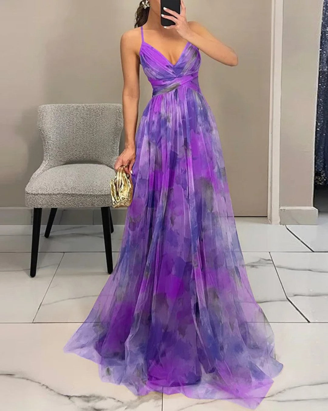 Marbella | Abito Maxi Spalline