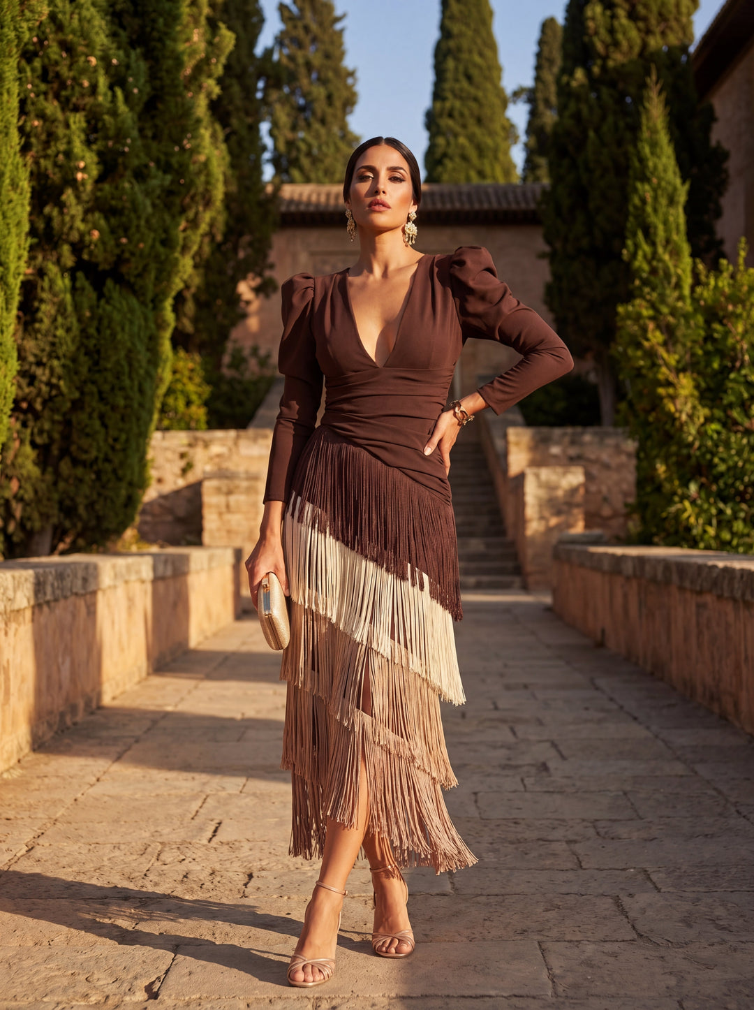 Frange | Vestito Circolare
