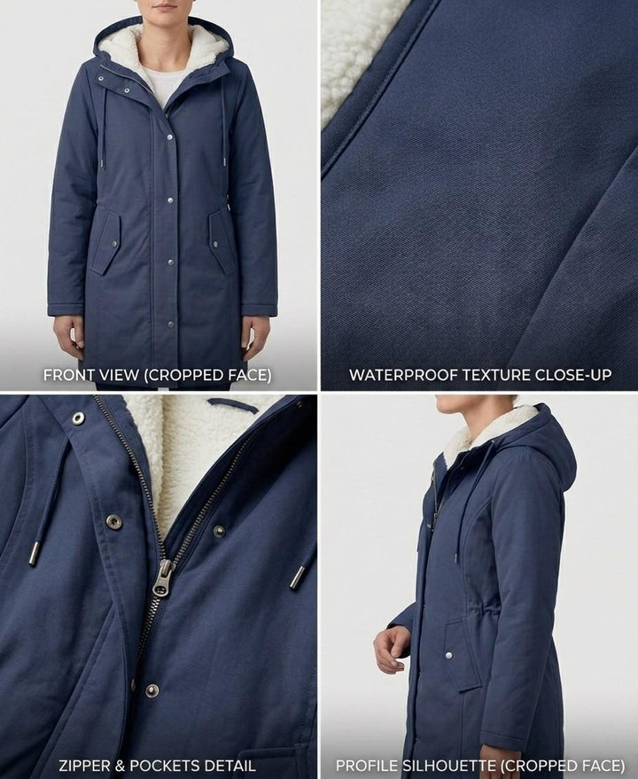 Amélie | Waterproof Long Parka