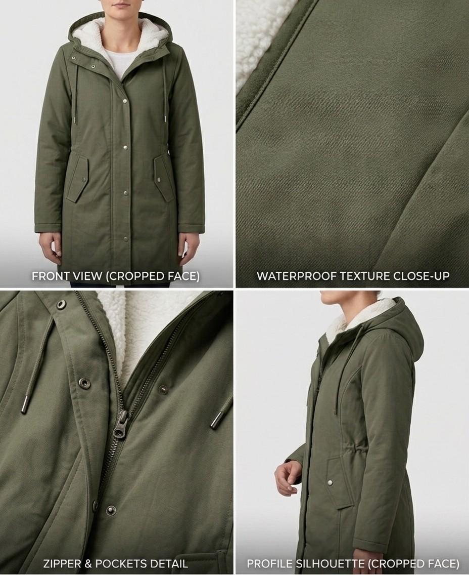 Amélie | Waterproof Long Parka