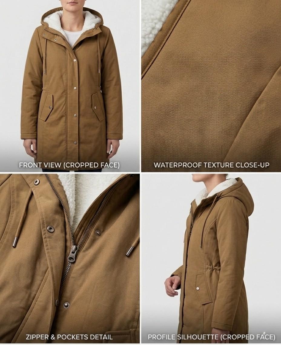 Amélie | Waterproof Long Parka