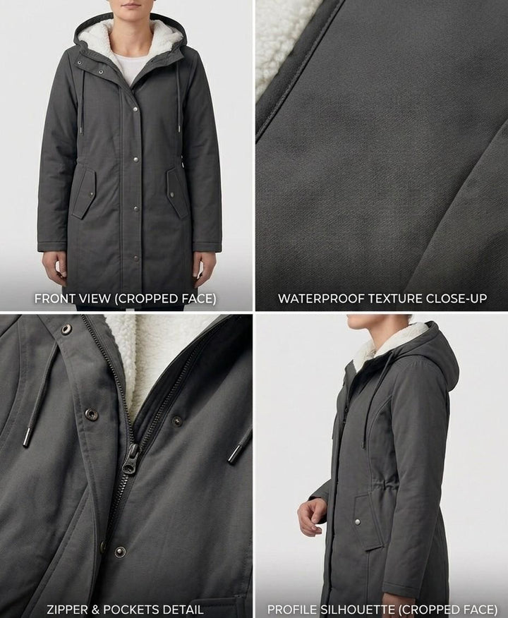 Amélie | Waterproof Long Parka