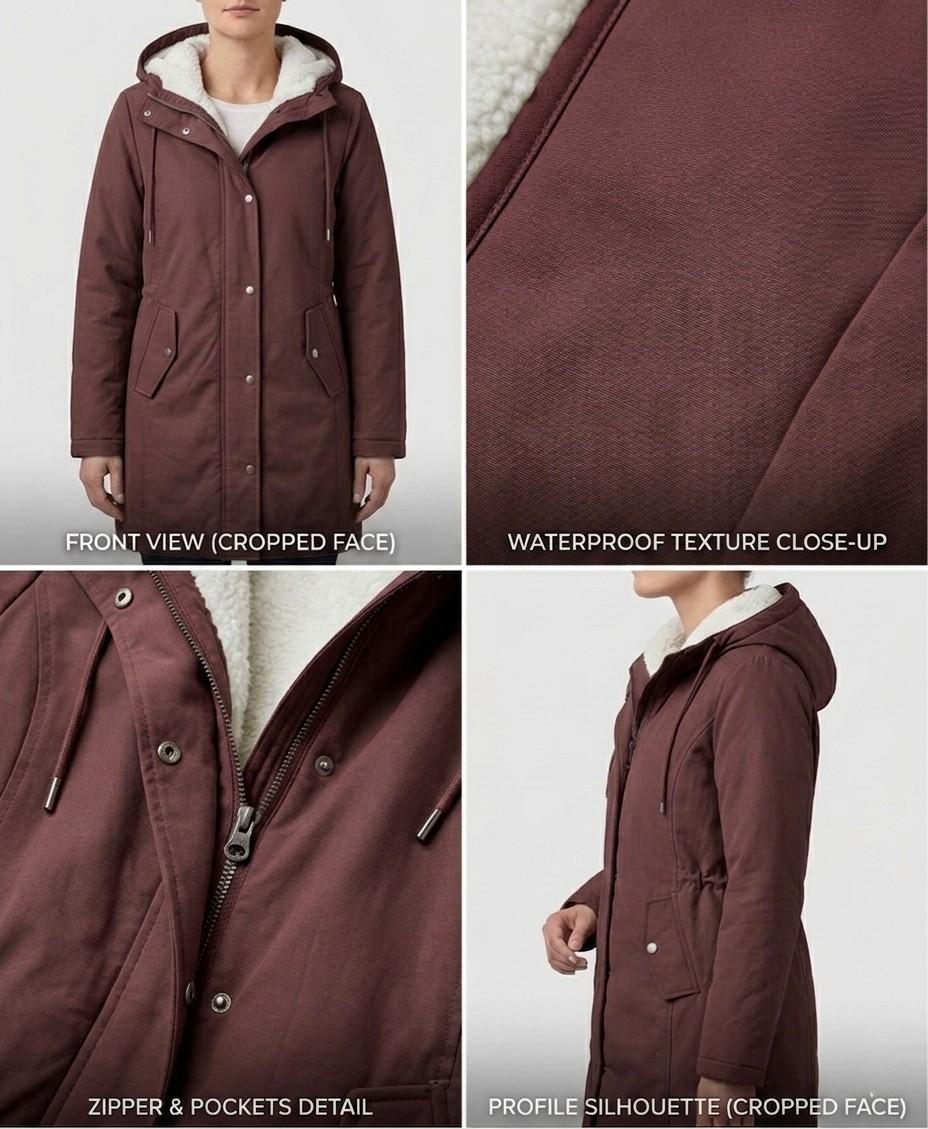 Amélie | Waterproof Long Parka