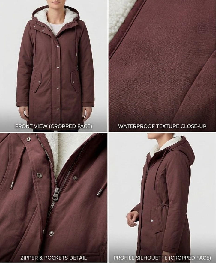 Amélie | Waterproof Long Parka