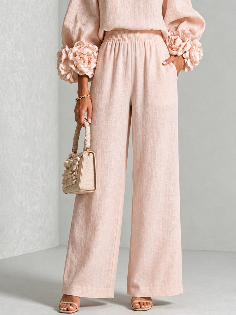 Rosalie |  Floral Cuff Two-Piece Set