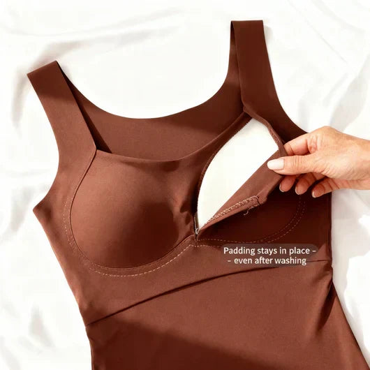 Roxanne | Built-In Bra Tank Top