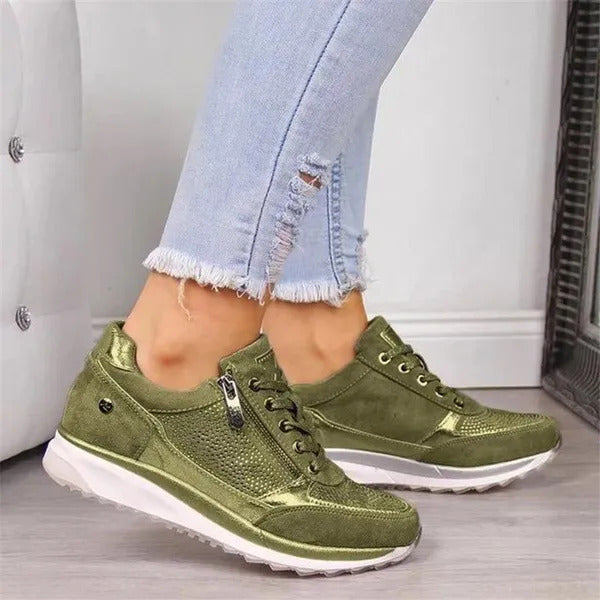 Gabri | Zip-Up Orthopedic Sneakers