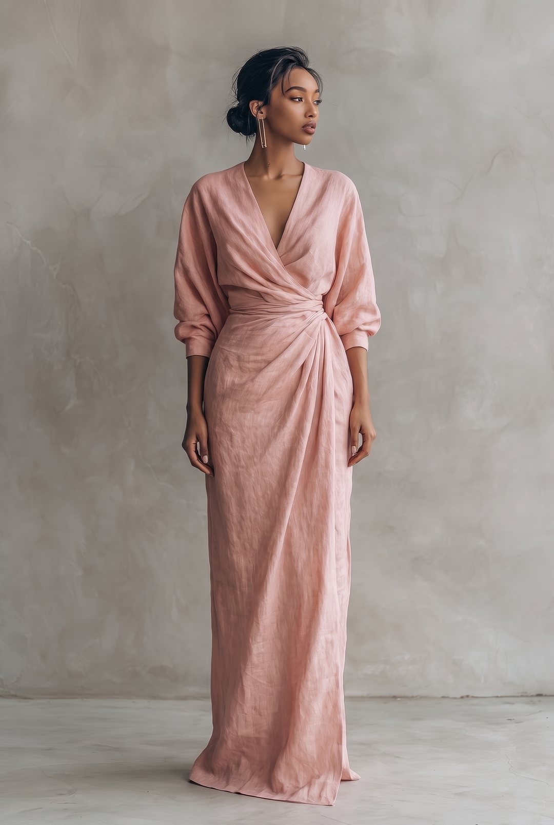 Denise | V-Neck Maxi Dress