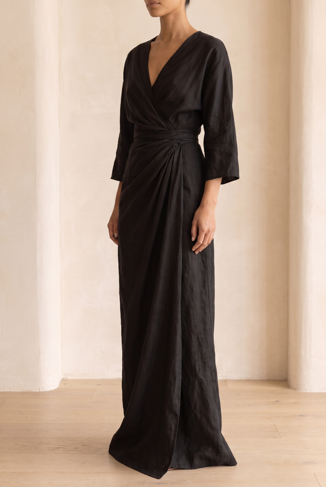Denise | V-Neck Maxi Dress