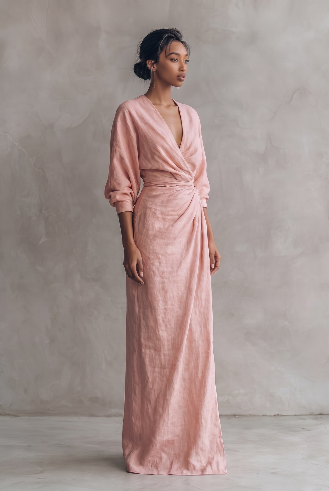 Denise | V-Neck Maxi Dress
