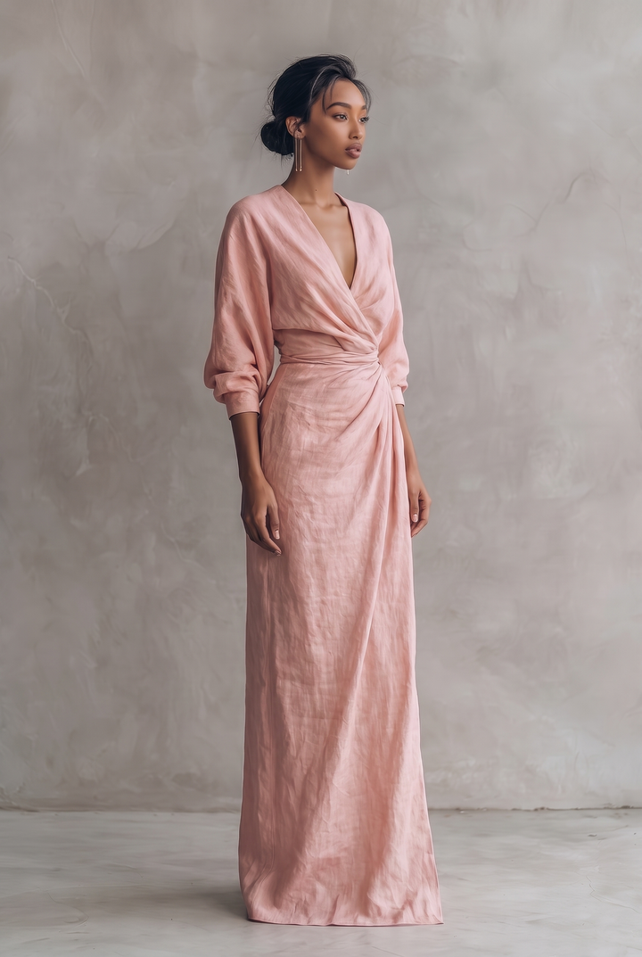 Denise | V-Neck Maxi Dress