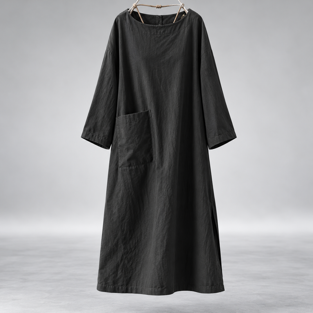 Marlowe™ | Relaxed Pocket Midi Dress