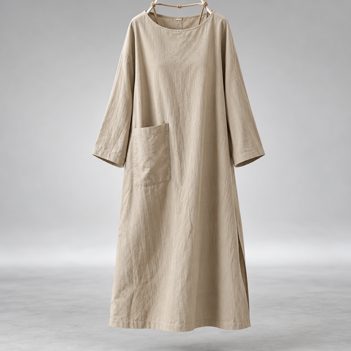Marlowe™ | Relaxed Pocket Midi Dress