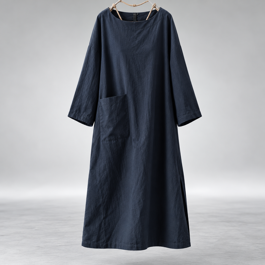 Marlowe™ | Relaxed Pocket Midi Dress