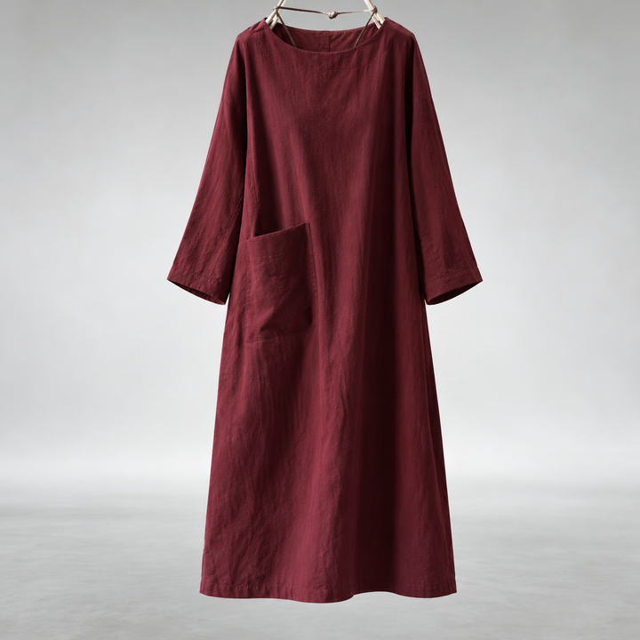 Marlowe™ | Relaxed Pocket Midi Dress