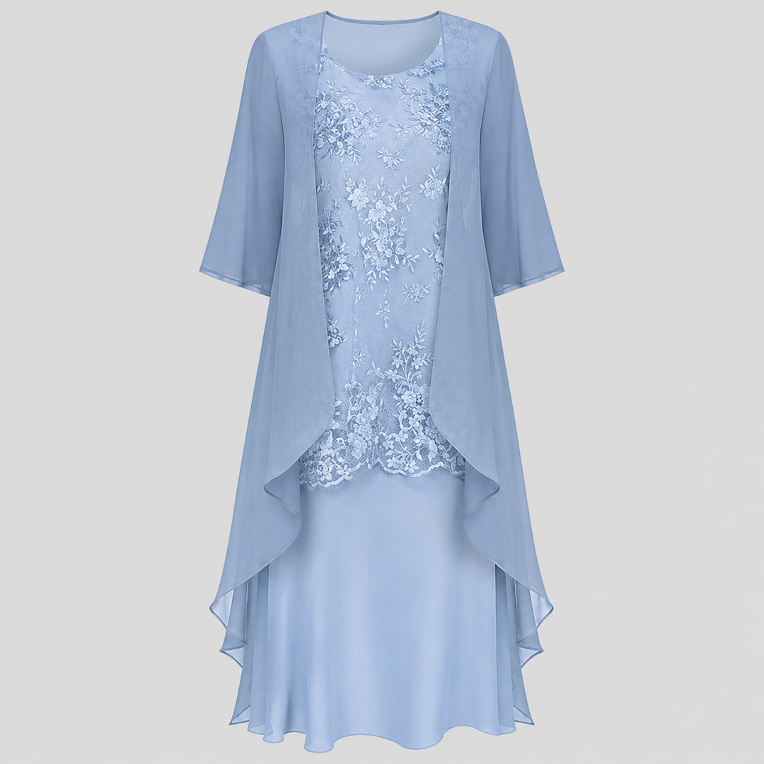 Lumi | Chiffon Two-Piece Dress