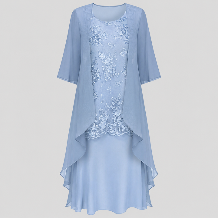 Lumi | Chiffon Two-Piece Dress